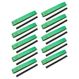 Maxbell 10 Pieces Tennis Overgrip Anti Skid Racket Grip Tape for Motorbike Handlebar Green