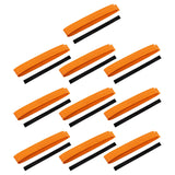 Maxbell 10 Pieces Tennis Overgrip Anti Skid Racket Grip Tape for Motorbike Handlebar Orange