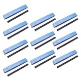 Maxbell 10 Pieces Tennis Overgrip Anti Skid Racket Grip Tape for Motorbike Handlebar Light Blue