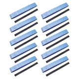 Maxbell 10 Pieces Tennis Overgrip Anti Skid Racket Grip Tape for Motorbike Handlebar Light Blue