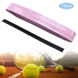 Maxbell 10 Pieces Tennis Overgrip Anti Skid Racket Grip Tape for Motorbike Handlebar Light Pink