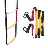 Maxbell 3 Step Boat Rope Ladder Assist Boarding Ladder for Canoeing Motorboat Kayak