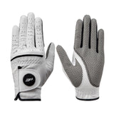 Maxbell Men Golf Glove Left Hand Soft Breathable Golfer Gloves with Golf Marker 23