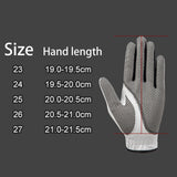 Maxbell Men Golf Glove Left Hand Soft Breathable Golfer Gloves with Golf Marker 23