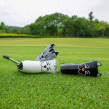 Maxbell Golf Head Covers Mallet Putter Professionals Outdoor Training Equipment Driver White