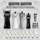 Maxbell Golf Head Covers Mallet Putter Professionals Outdoor Training Equipment Driver White