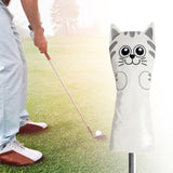 Maxbell Golf Head Covers Mallet Putter Professionals Outdoor Training Equipment Driver White