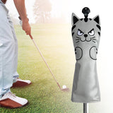 Maxbell Golf Head Covers Mallet Putter Professionals Outdoor Training Equipment 3 Fairwaywood Grey