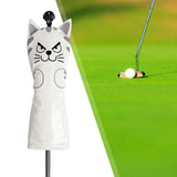 Maxbell Golf Head Covers Mallet Putter Professionals Outdoor Training Equipment 3 Fairwaywood White