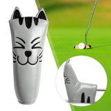 Maxbell Golf Head Covers Mallet Putter Professionals Outdoor Training Equipment Straight Grey