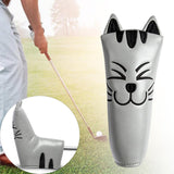 Maxbell Golf Head Covers Mallet Putter Professionals Outdoor Training Equipment Straight Grey