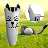 Maxbell Golf Head Covers Mallet Putter Professionals Outdoor Training Equipment Straight Grey