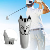 Maxbell Golf Head Covers Mallet Putter Professionals Outdoor Training Equipment Straight Grey