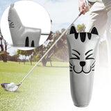 Maxbell Golf Head Covers Mallet Putter Professionals Outdoor Training Equipment Straight Grey