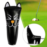 Maxbell Golf Head Covers Mallet Putter Professionals Outdoor Training Equipment Straight Black