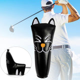 Maxbell Golf Head Covers Mallet Putter Professionals Outdoor Training Equipment Straight Black