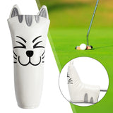 Maxbell Golf Head Covers Mallet Putter Professionals Outdoor Training Equipment Straight White