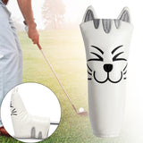 Maxbell Golf Head Covers Mallet Putter Professionals Outdoor Training Equipment Straight White