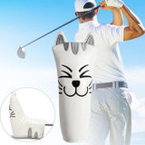 Maxbell Golf Head Covers Mallet Putter Professionals Outdoor Training Equipment Straight White