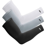 Maxbell Cooling Arm Sleeve Cover Sun Protection for Sports Unisex L black