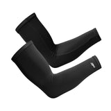 Maxbell Cooling Arm Sleeve Cover Sun Protection for Sports Unisex L black