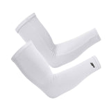 Maxbell Cooling Arm Sleeve Cover Sun Protection for Sports Unisex XXL white