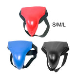 Maxbell Groin Guard Jockstrap Crotch Protector Adjustable for Exercise Training S Red