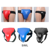 Maxbell Groin Guard Jockstrap Crotch Protector Adjustable for Exercise Training S Red
