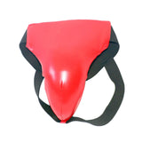 Maxbell Groin Guard Jockstrap Crotch Protector Adjustable for Exercise Training M Red