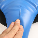 Maxbell Groin Guard Jockstrap Crotch Protector Adjustable for Exercise Training L Blue