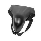 Maxbell Groin Guard Jockstrap Crotch Protector Adjustable for Exercise Training M Black