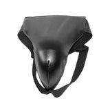 Maxbell Groin Guard Jockstrap Crotch Protector Adjustable for Exercise Training M Black
