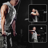 Maxbell Tricep Handle Fitness Gym Pull Down Grip for Biceps Forearm Workout