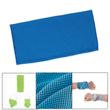 Maxbell Multifunctional Wrist Sweatband Cooling Wristbands for Basketball Workout Blue