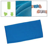 Maxbell Multifunctional Wrist Sweatband Cooling Wristbands for Basketball Workout Blue