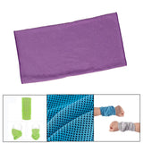 Maxbell Multifunctional Wrist Sweatband Cooling Wristbands for Basketball Workout Violet