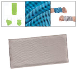 Maxbell Multifunctional Wrist Sweatband Cooling Wristbands for Basketball Workout Gray