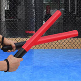 Maxbell 1 Pair Boxing Training Sticks Punch Foam Sticks Tool for Sports Grappling Red