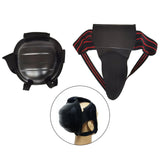 Maxbell 2Pcs Taekwondo Groin Protector Women Men Muay Thai Headgear for Boxing