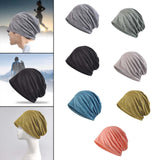 Maxbell Beanie Hat Wrap Comfortable Soft Durable Bonnet for Cycling Climbing Sports Gray