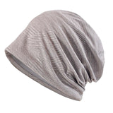 Maxbell Beanie Hat Wrap Comfortable Soft Durable Bonnet for Cycling Climbing Sports Light Gray