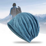 Maxbell Beanie Hat Wrap Comfortable Soft Durable Bonnet for Cycling Climbing Sports Blue