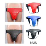 Maxbell Mens Crotch Protector Protective Boxing for Taekwondo Muay Thai Karate S Red