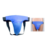 Maxbell Mens Crotch Protector Protective Boxing for Taekwondo Muay Thai Karate Blue S