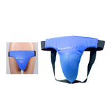 Maxbell Mens Crotch Protector Protective Boxing for Taekwondo Muay Thai Karate Blue S