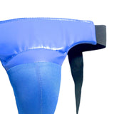 Maxbell Mens Crotch Protector Protective Boxing for Taekwondo Muay Thai Karate Blue S