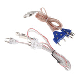 Maxbell Professional Fencing Body Cords Simple Using Three Pin Plug for Sports Foil Blue