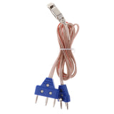 Maxbell Professional Fencing Body Cords Simple Using Three Pin Plug for Sports Foil Blue