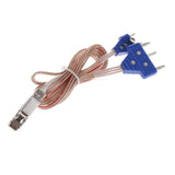 Maxbell Professional Fencing Body Cords Simple Using Three Pin Plug for Sports Foil Blue