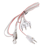 Maxbell Professional Fencing Body Cords Simple Using Three Pin Plug for Sports Foil Clear